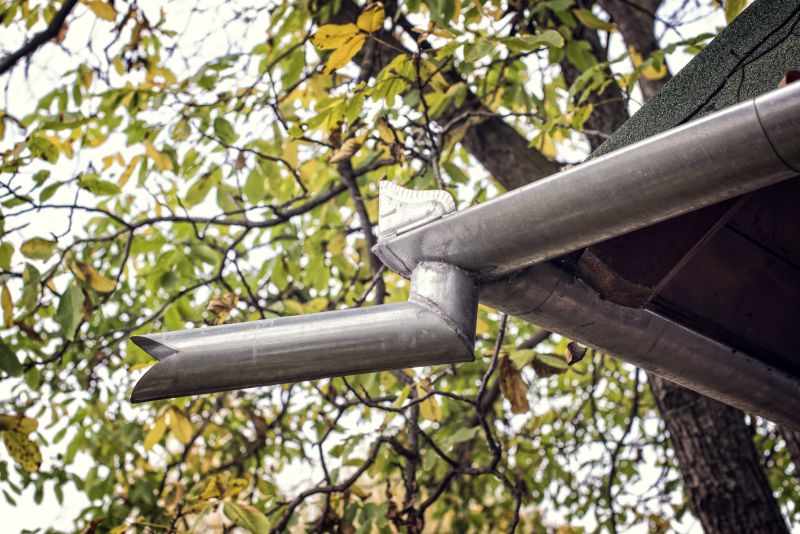 Steel Gutter System in Residential Property
